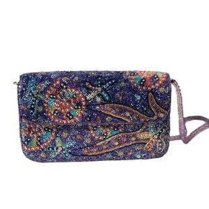 Fabricante de Bolsos con Cuentas de Lavanda, Bolso de Mano con Motivo de Pulpo, Venta al por Mayor, OEM, Exportación, Marca Privada, Proveedor de Bolsos de Hombro al por Mayor - Product Image 1