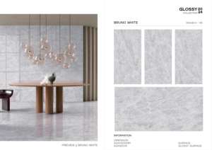 Azulejo de Porcelana Brillante de Alta Calidad 600x1200, Formato Grande, Superficie Pulida Premium, para Paredes y Pisos, Uso Interior y Exterior Moderno - Product Image 5