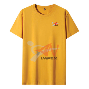 เสื้อยืดผู้ชายคุณภาพสูง ผ้าฝ้าย เสื้อยืดฤดูร้อน สไตล์ทันสมัย สีพื้น ทรงปกติ - Product Image 1
