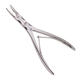 Pinza de corte ortopédica manual de doble acción Beyer Bone Rongeur, de acero inoxidable alemán, acabado Dall, instrumentos quirúrgicos - Product Image 2