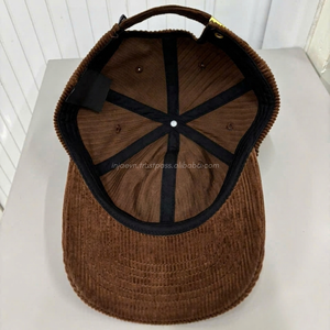 Custom Logo Corduroy Dad <b>Hat</b> 6 Panel Cotton Baseball Cap Multi Color Unisex Street Style Fashion <b>Hat</b> Gorras Wholesale - Product Image 5