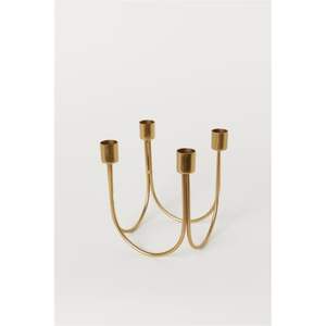 Candélabre moderne doré en métal, porte-bougie de luxe nordique à 4 bras, support pour bougies coniques, centre de table pour mariage, fête, décoration intérieure, vente en gros - Product Image 5