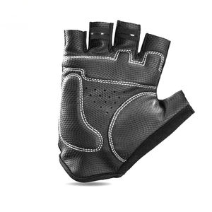Guantes de Ciclismo Personalizados Unisex para Adultos y Jóvenes, Guantes de Cuero Transpirables e Impermeables de Medio Dedo para Gimnasio, Estilo Verano - Product Image 4