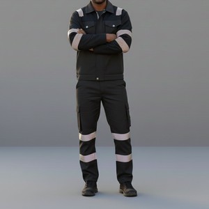 Durable Reflective Safety <b>Overall</b> with Comfortable Fit for Industrial and Mechanical Applications - Product Image 6