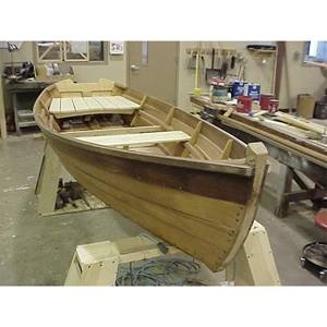 Bote de Madera Hecho a Medida Atkin Anabelle, Bote de Remos Tradicional Hecho a Mano, Ligero, de Madera Compuesta y Fibra de Vidrio - Product Image 4