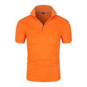 Wholesale Men Polo T-shirts Available in Different Colors Shortsleeves Lining on Sleeves And Collar Cotton/Polyester - Product Image 3