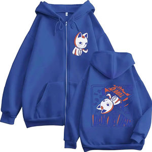 Sweat à capuche imprimé Anime Dandadan Turbo Granny, drôle et mignon, Dan Da Dan, coupe oversize, pour hommes et femmes, mode, manches longues - Product Image 5