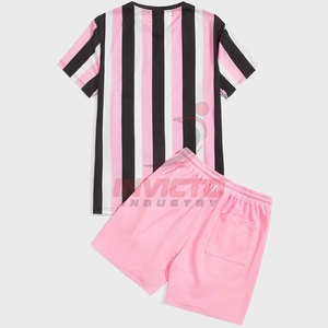 Summer T Shirt & Shorts Set For Men Modern Style Soft Material Premium Casual Wear Collection T Shirt & Shorts Set - Product Image 2