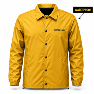 Veste Coach en Gros Personnalisable avec Logo Imprimé, Imperméable, Doublure en Maille, Légère, Unisexe, Coupe-Vent d'Extérieur – Fabricant - Product Image 4