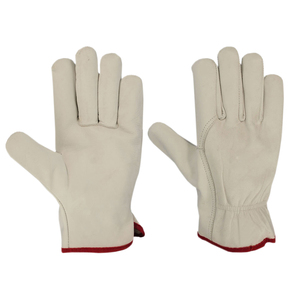 Personalized Full Finger Wear Resistant Driving Work <b>Gloves</b> Best Quality Cow Split Leather Hand Safety <b>Driver</b> Working <b>Gloves</b> - Product Image 6