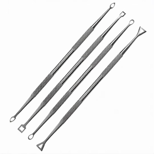 Stainless Steel 4 Piece Hollow Tip Wax Carving Tools <b>Set</b> <b>Clay</b> Sculpting Kit 7.5 Inch Manual Dental Laboratory Instrument <b>Set</b> - Product Image 1