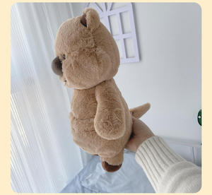 Vente directe d'usine - Peluche Wallaby à queue courte - Matière en coton PP et velours - Poupée koala souriante - Product Image 3