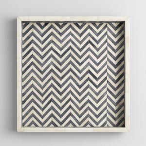 Plateau Feng Shui de Luxe Fait Main Écologique avec Incrustations en Os – Design Décoratif Élégant, Qualité Supérieure pour la Maison et la Cuisine (Idéal pour Servir) - Product Image 6