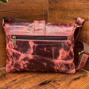 Wholesale OEM/ODM Stylish Women Full Grain Genuine Leather Handbag High Quality Cow Leather Luxury Designer Luxury Crossbody Bag - Product Image 5