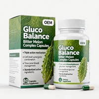 Fórmula Compleja Natural a Base de Hierbas para el Control del Azúcar en Sangre con Picolinato de Cromo, Extracto de Melón Amargo, Gymnema y Ácido Alfa Lipoico
