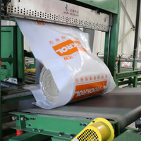 Couverture en laine de roche à mailles métalliques pour isolation amovible, conforme à la norme ASTM E84 Classe A