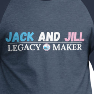 T-shirt de baseball unisexe Legacy Maker à manches 3/4 raglan gris chiné foncé, manches contrastées, décontracté, en mélange de coton, athlétique, pour tous les jours - Product Image 2
