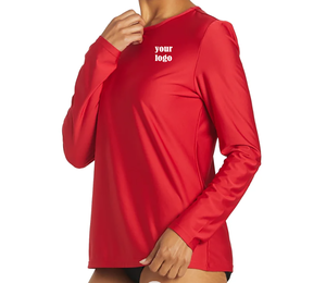 Camiseta de Compresión de Manga Larga Antibacteriana Personalizada OEM para Hombre, para MMA, BJJ, Entrenamiento en Gimnasio, Poliéster/Spandex 220g - Product Image 4