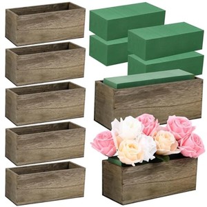 White Wash MDF <b>Flower</b> <b>Box</b> Wholesale | Handcrafted Wooden Planters India - Product Image 2