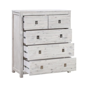 ชุดเตียงนอนทำจากไม้แบบชนบทเฟอร์นิเจอร์ห้องนอนไม้โอ๊คเนื้อแข็งทำจากเวียดนาม - Product Image 5