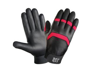 Professional Leather Baseball Batting <b>Gloves</b> for Catcher Split Finger Design Lightweight Non-Slip Durable High Grip Adult Youth - Product Image 1