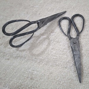 Ciseaux en fer forgé à la main, cisailles à laine vintage, lames en acier inoxydable, outil de coupe vintage TT-5123 - Product Image 4