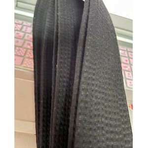 Ceinture d'arts martiaux dorée unisexe pour l'entraînement au Jiu-Jitsu, au Karaté et au Judo, en tissu sergé de coton et de polycoton, longueur 180-360 cm, haute qualité - Product Image 2