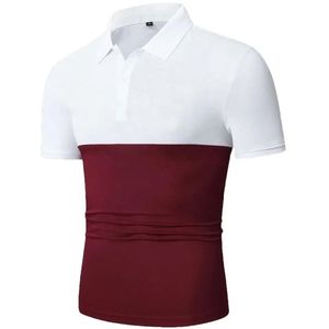 Camiseta Polo de Algodón de Manga Corta Informal para Hombre, Camisetas Polo para Hombre de Talla Grande, Tejido de Punto Antipelusas - Product Image 1