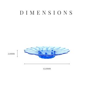 [Holar] Jabonera de Acrílico Premium con Forma de Pétalo de Girasol Azul Moderno, Hecha en Taiwán, para Baño - Product Image 2