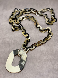 Collar de Cuerno de Búfalo Angel de Omar Creations, Joyería Elegante Hecha a Mano de Alta Calidad, Cuerno de Buey Real para Mujer, Venta al por Mayor - Product Image 3