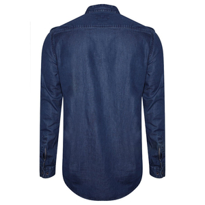 Wholesale High Quality Long Sleeve Woven <b>Men's</b> Shirts <b>Men's</b> Denim Shirts Denim <b>Jeans</b> Dress Shirts for <b>Men</b> - Product Image 1