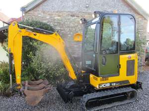 Mini-excavatrice JCB 19C-1, moteur Cummins, hydraulique Bosch Rexroth, garantie 1 an, moment de charge élevé 1000 kg - Product Image 2