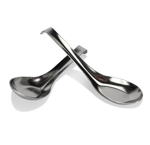 Cuillère à soupe en acier inoxydable, artisanat tendance, nouveau design, 2 pièces, finition de qualité, cuillère à soupe fabriquée en Inde à prix avantageux - Product Image 5