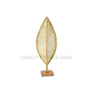 Casted Aluminum <b>Anchor</b> With Wooden Base Christmas Figurine & Ornament, High Quality Tabletop Decor for Christmas - Product Image 3