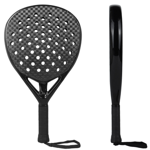 Raquette de paddle en fibre de carbone de haute qualité 24k 12k 3k, forme goutte d'eau, raquettes EVA, professionnels, durables, utilisation universelle - Product Image 3