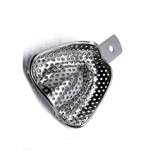 Bandeja de Impresión Dental de Calidad Premium con Borde U4 Perforado, Tamaño Superior S, Acero Inoxidable, Reutilizable, Autoclavable, para Ortodoncia - Product Image 4