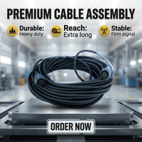 Câble audio analogique multicouche DOM25 25m 6 paires pour systèmes sonores professionnels