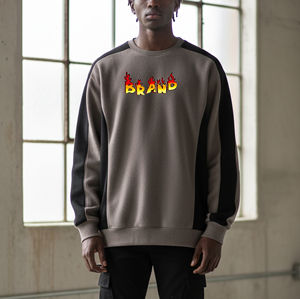 Nuevas Sudaderas de Felpa para Hombre, 100% Algodón, Bordadas e Impresas, Transpirables, Personalizables, Talla Grande, 2026 - Product Image 4