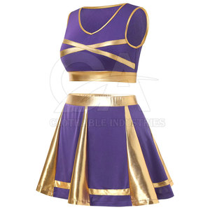 Uniformes de Porristas al por Mayor, Uniformes de Porristas con Logotipo Personalizado, Conjunto de Uniformes de Porristas OEM - Product Image 5