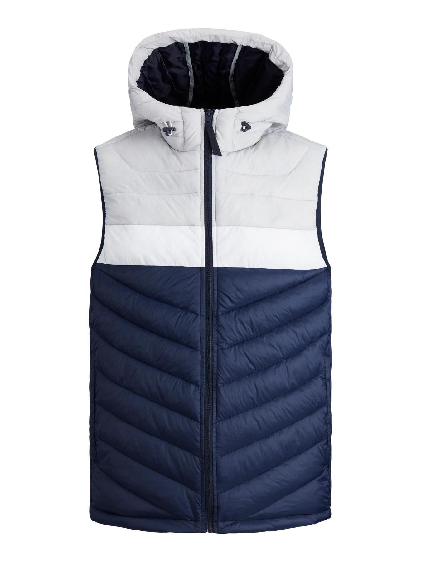 Chaleco ligero sin mangas OEM para hombre, calentador de cuerpo