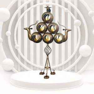 Decorative Pyramid <b>Tea</b> Light <b>Stand</b> for Home and Festival Decor Pyramid Candle Holder for Home Decor and Gift Purpose - Product Image 6