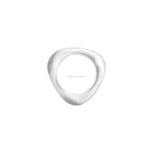 Vente en gros rond de serviette en acrylique Rond de serviette en verre organique transparent haut de gamme rond de serviette en acrylique personnalisé par les fabricants - Product Image 1
