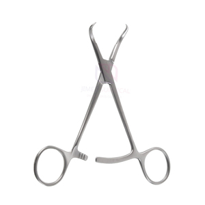 Instruments chirurgicaux orthopédiques allemands : Lot de 2 pinces de réduction osseuse 5,5'' plaquées or, manuelles, certifiées CE ISO, en promotion - Product Image 6