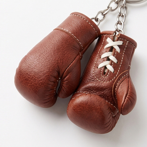 Porte-clés mini-gants de boxe personnalisés tendance, couleur personnalisée, logo élégant, cuir PU de haute qualité - Product Image 6