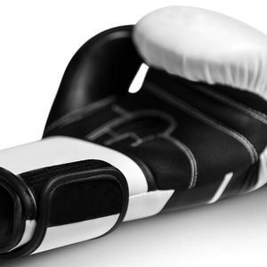 Guantes de Boxeo de Cuero Blanco Cómodos y Resistentes al Agua, con Logotipo Personalizado, para Entrenamiento Diario con Estilo - Product Image 5