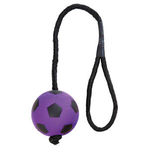 Juego de Pelotas de Neón Trixie de Goma Suave de 6 cm con Cuerda, Juguete para Perro - Product Image 4