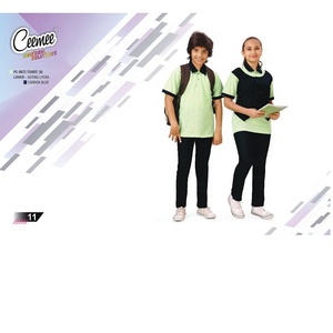Ensemble de survêtement personnalisable unisexe en mélange de polyester pour l'école primaire avec personnalisation complète, option en gros de 100 pièces - Product Image 2