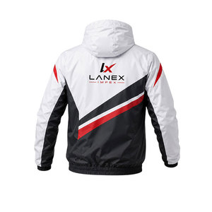 Custom Men Hooded Waterproof Windbreaker <b>Jacket</b> <b>Lightweight</b> Zip Up <b>Running</b> & Training <b>Jacket</b> Outdoor Sportswear OEM Manufacture - Product Image 3