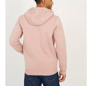 Wholesale Polyester Cotton Men Hoodies Autumn Winter Regular Fit Custom Applique Patch Embroidery College <b>Zipper</b> <b>Sweatshirt</b> - Product Image 2