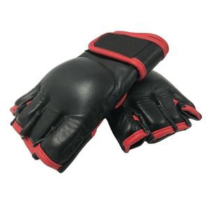 Guantes de Boxeo MMA de Medio Dedo Hechos a Medida de Alta Calidad, de Cuero PU y Piel de Vaca para Entrenamiento y Combate, Modelo FV-MFG-00051 - Product Image 1